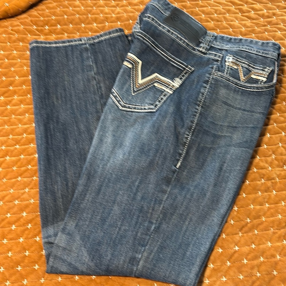 Rock & Roll Denim. Slim straight leg. 34/34